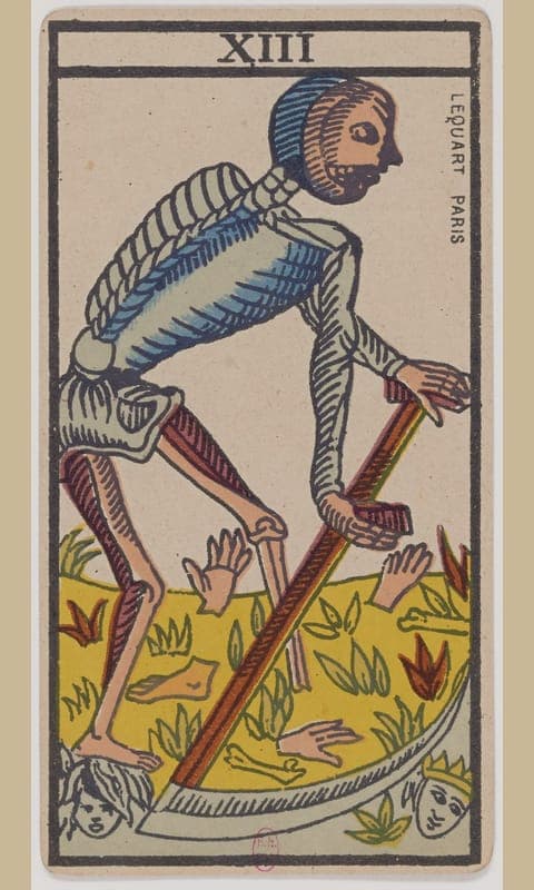 Death, Tarot de Marseille deck