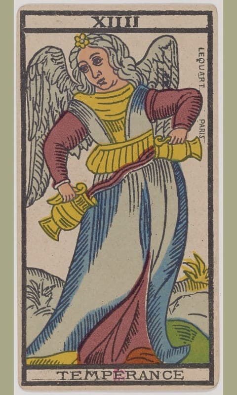 Temperance, Tarot de Marseille deck