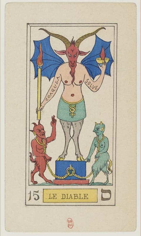 The Devil, Oswald Wirth deck