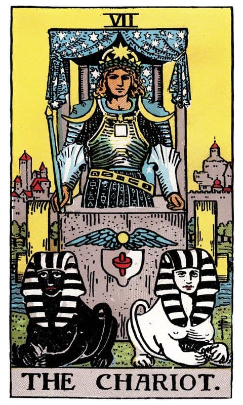 The Chariot, Rider–Waite–Smith deck