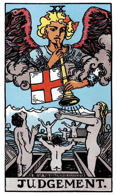 Judgement, Rider–Waite–Smith deck