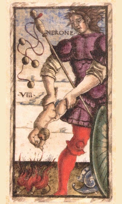 Strength, Sola Busca deck