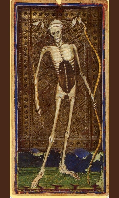 Death, Visconti-Sforza deck