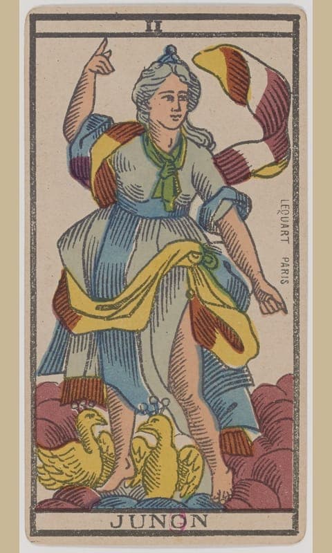 The High Priestess, Tarot de Marseille deck