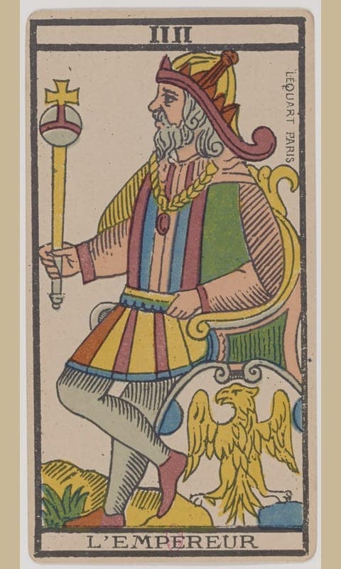 The Emperor, Tarot de Marseille deck