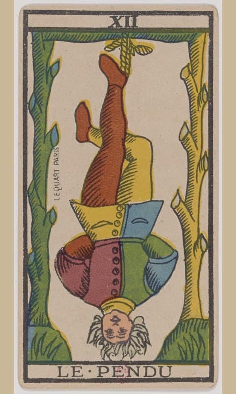 The Hanged Man, Tarot de Marseille deck