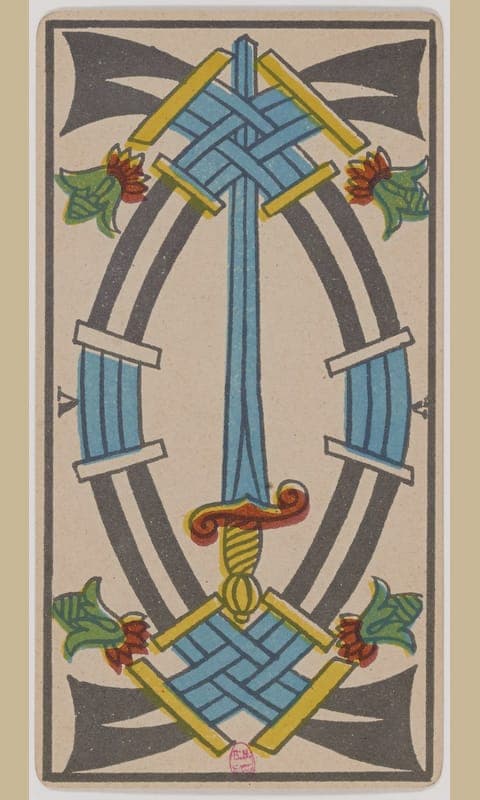 Five of Swords, Tarot de Marseille deck
