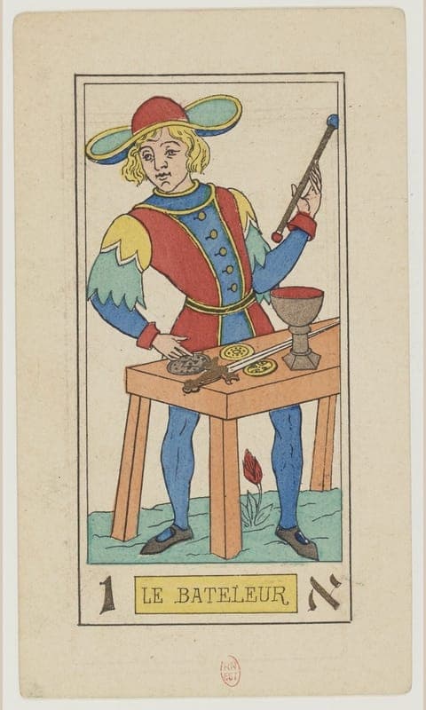 The Magician, Oswald Wirth deck