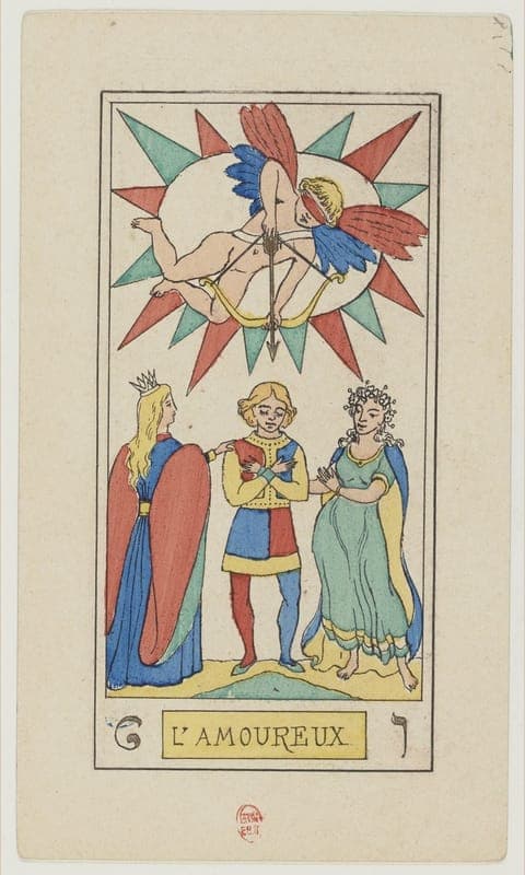 The Lovers, Oswald Wirth deck