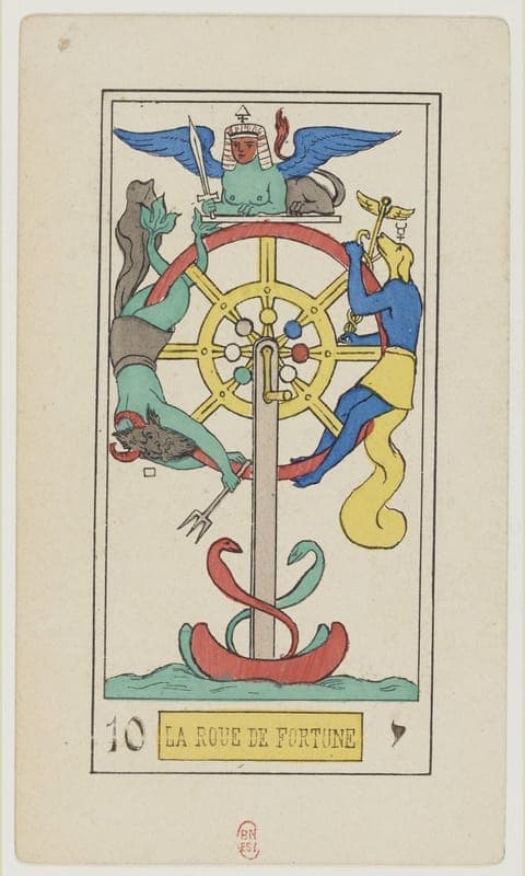 Wheel of Fortune, Oswald Wirth deck