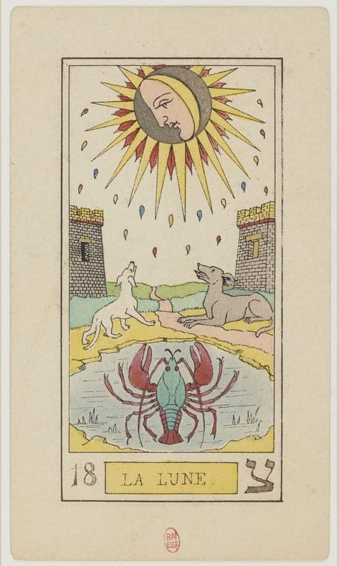 The Moon, Oswald Wirth deck