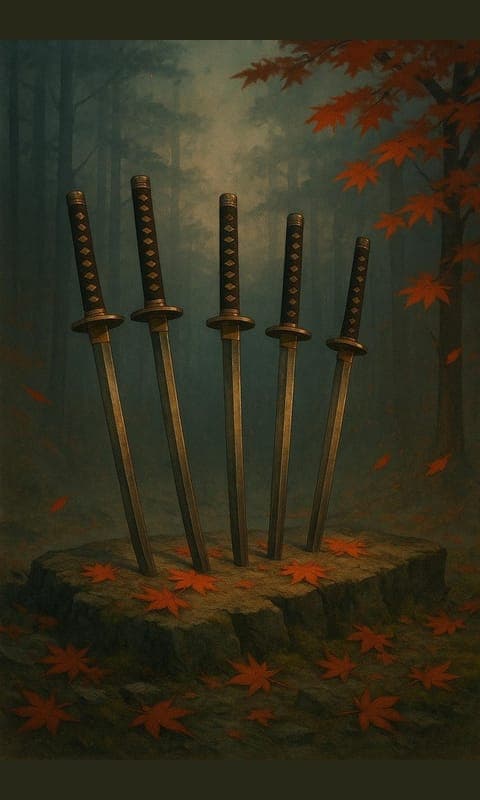 Five of Swords, Soimoi deck