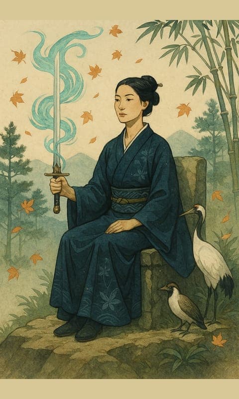 Queen of Swords, Soimoi deck