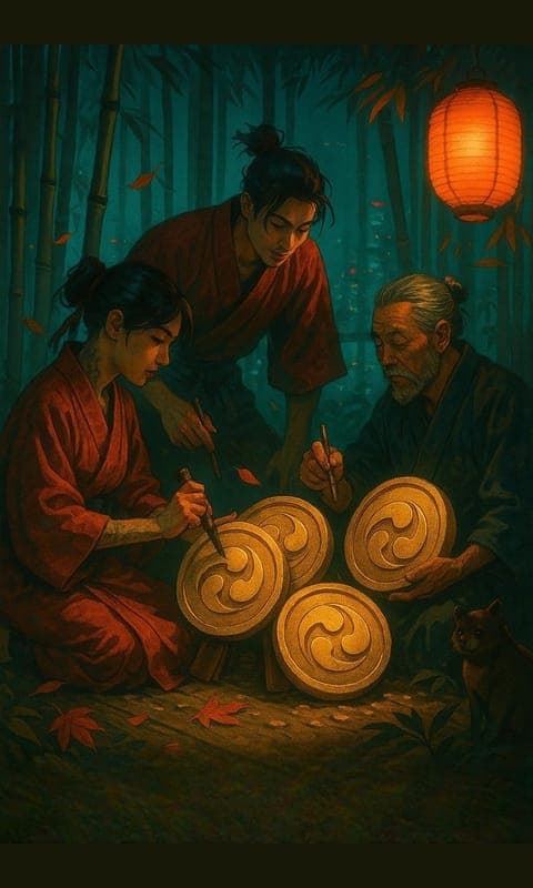 Four of Pentacles, Soimoi deck