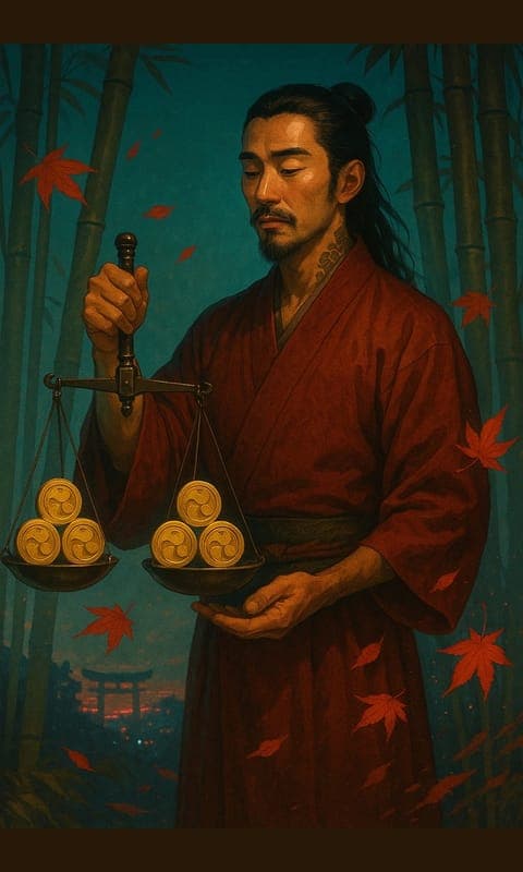 Six of Pentacles, Soimoi deck