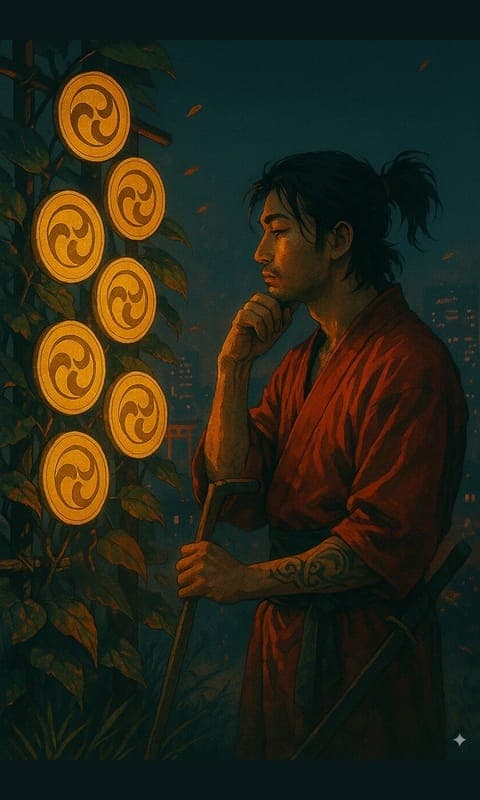 Seven of Pentacles, Soimoi deck