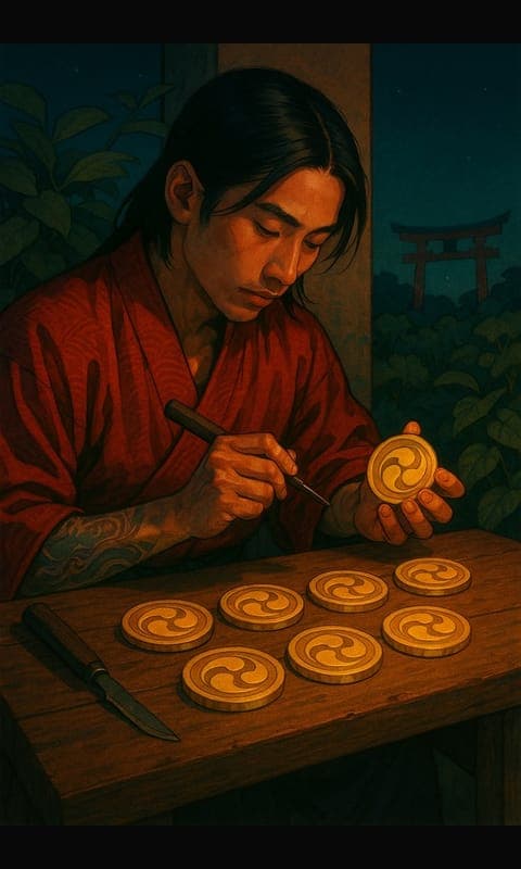 Eight of Pentacles, Soimoi deck