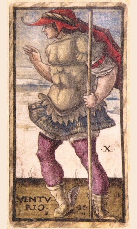 Wheel of Fortune, Sola Busca deck