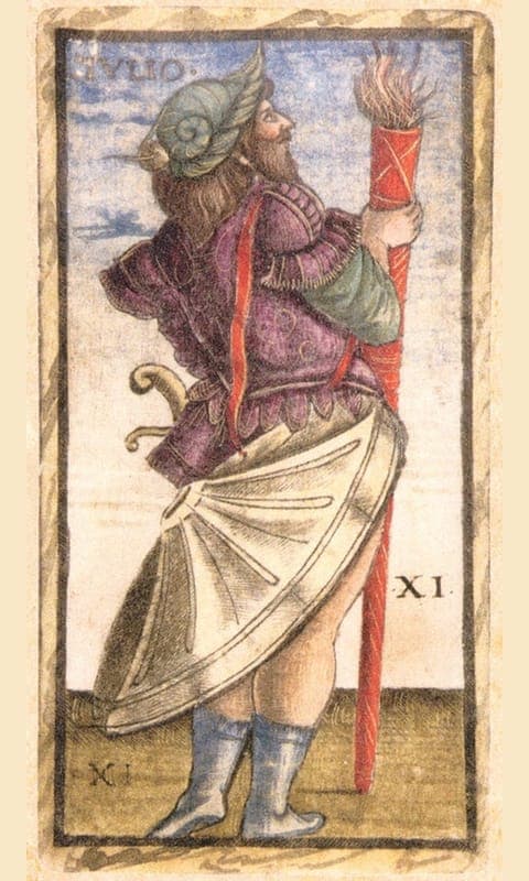 Justice, Sola Busca deck