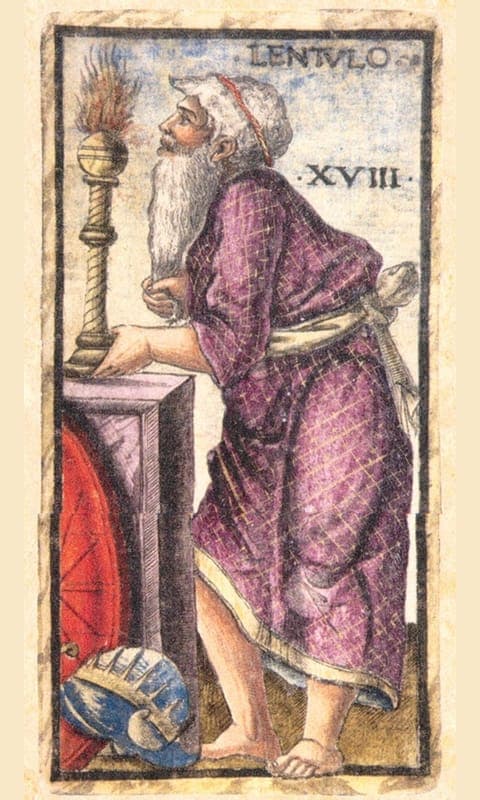 The Moon, Sola Busca deck