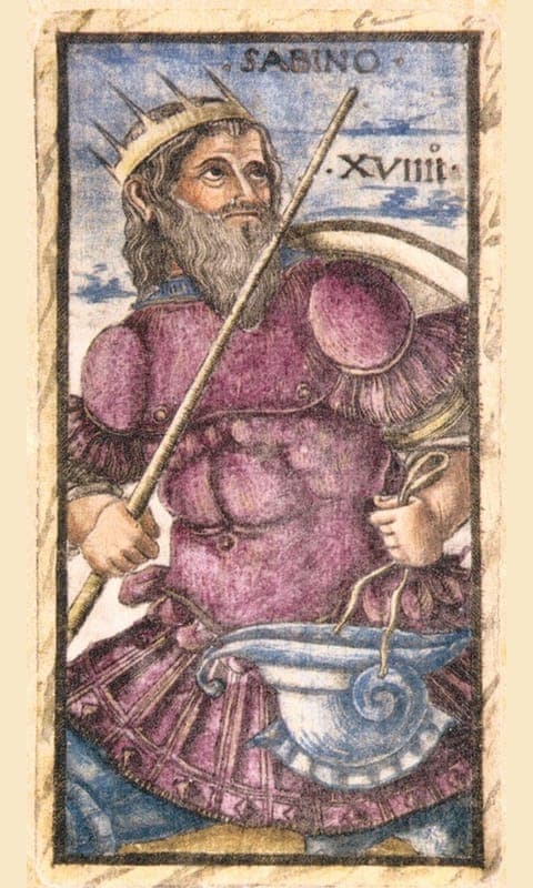 The Sun, Sola Busca deck