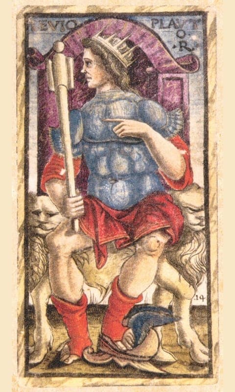 King of Wands, Sola Busca deck