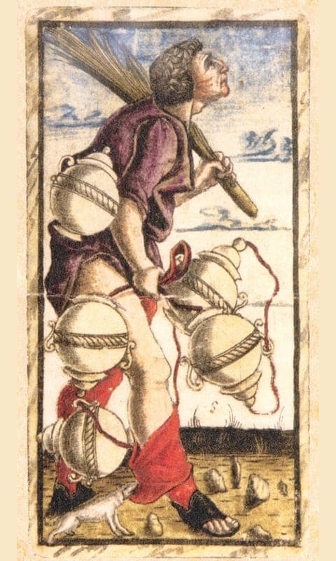 Five of Cups, Sola Busca deck