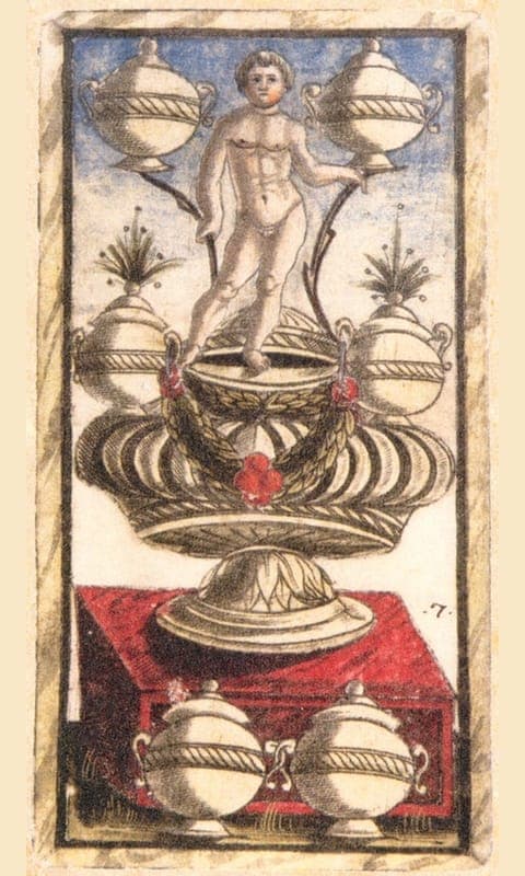 Seven of Cups, Sola Busca deck