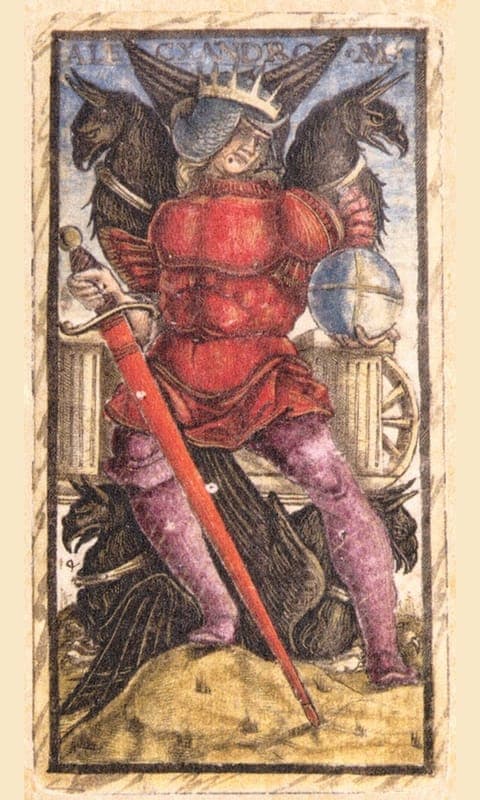 King of Swords, Sola Busca deck