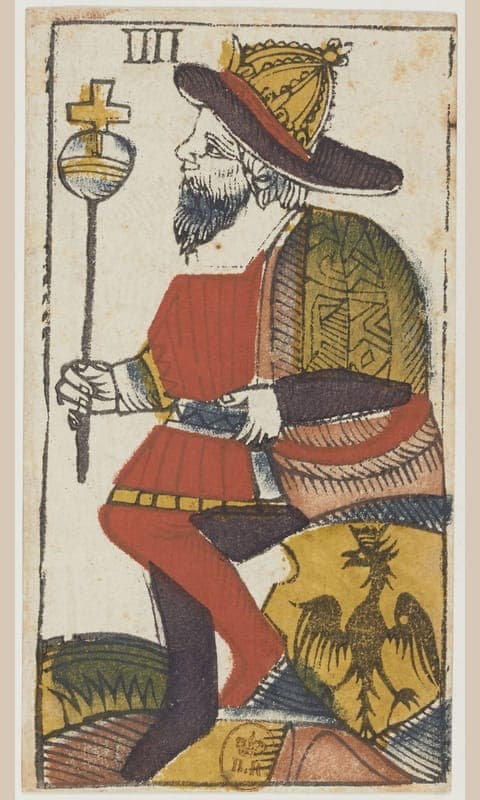The Emperor, Tarot de Viéville deck