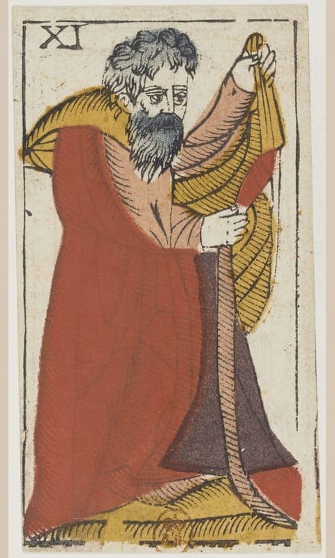 The Hermit, Tarot de Viéville deck
