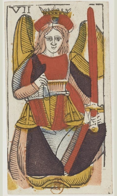 Justice, Tarot de Viéville deck