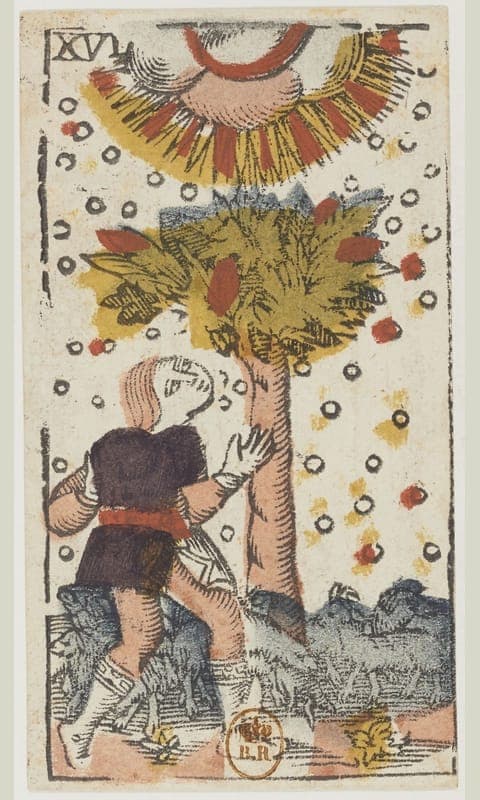 The Tower, Tarot de Viéville deck