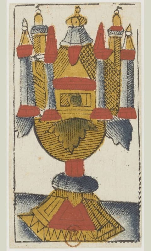 Ace of Cups, Tarot de Viéville deck