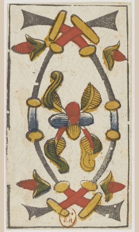 Two of Swords, Tarot de Viéville deck