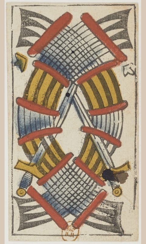 Ten of Swords, Tarot de Viéville deck