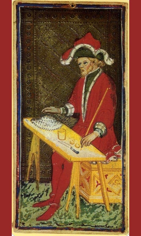 The Magician, Visconti-Sforza deck