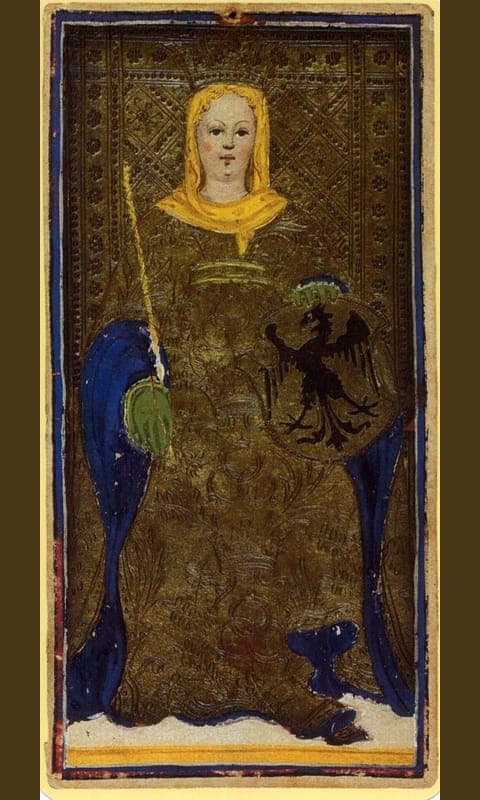The Empress, Visconti-Sforza deck