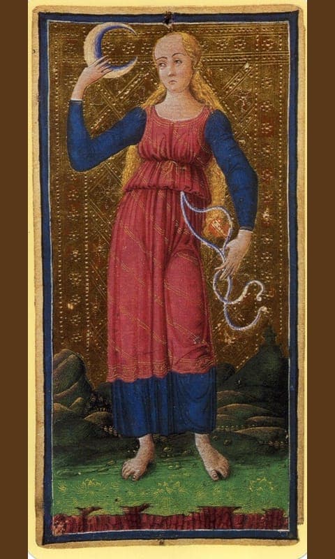 The Moon, Visconti-Sforza deck