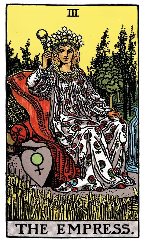 The Empress, Rider–Waite–Smith deck